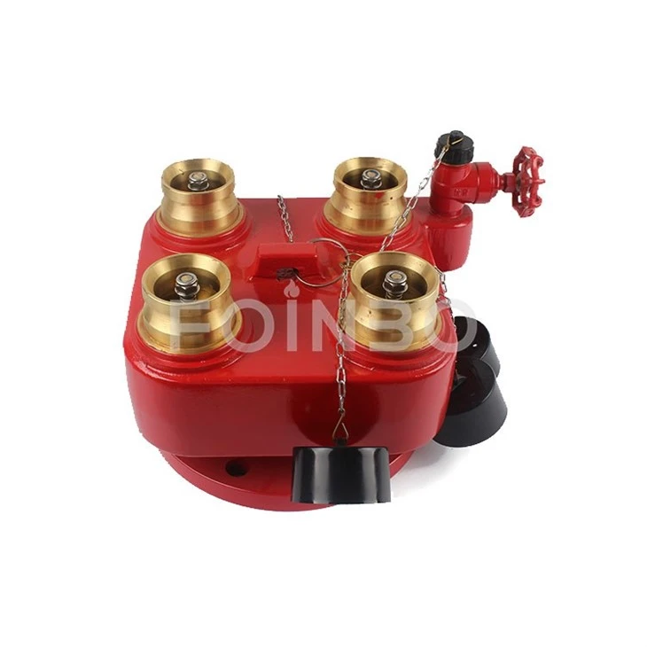 4 Way Breeching Inlet Connection